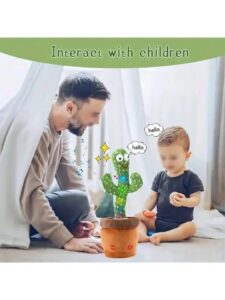 dancing cactus plush toy for kids