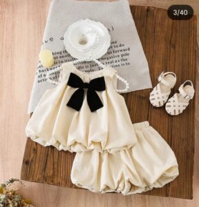 2pc kids dress